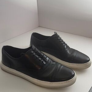 Black Leather Men's Shoes